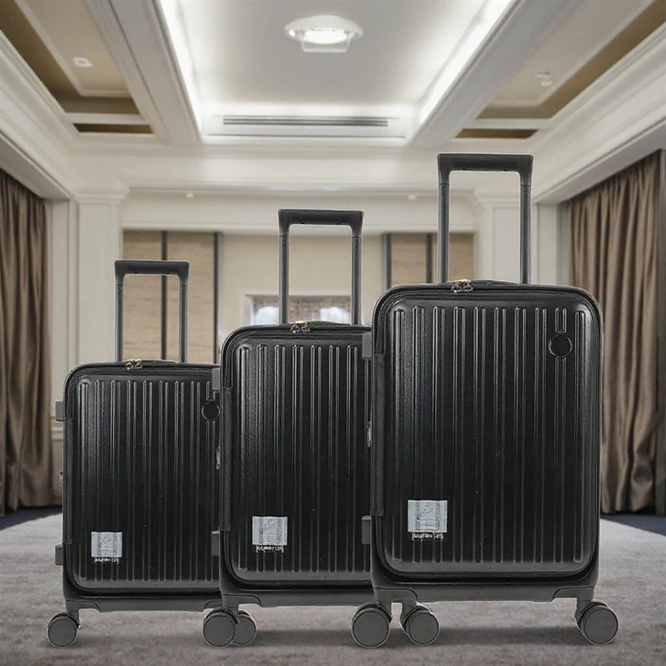 ABS Luggage With Front Pocket